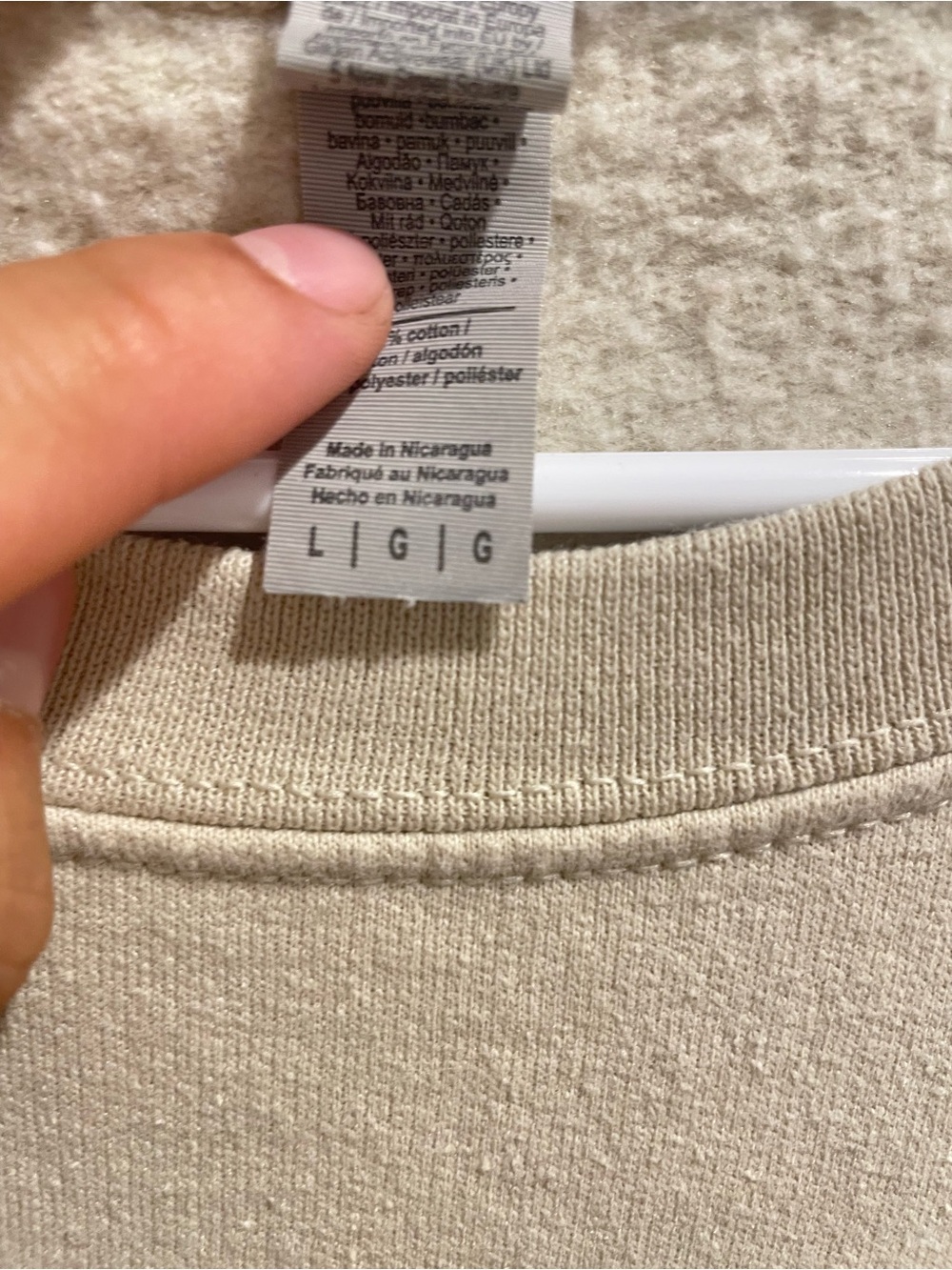 The Summer I Turned Pretty Cousins Beach Crewneck Liam Lore Mens L Cream - Picture 5 of 7